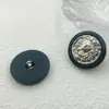 Botón Superior Redondo de Metal con Cabeza de León Abrigo de Mujer Gabardina Botón Vintage Ropa de Hombre Traje Traje Botón de Suéter