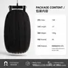 Peluca transfronteriza de comercio exterior, peluca popular estilo africano de oruga, rastas de fibra sintética, 12 pulgadas, 100 g