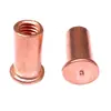 Stud de Solda Stud com Porca de Solda Soldagem por Projeção Soldagem com Armazenamento de Energia Soldagem por Ponto Stud Rosca Interna Cobreado M4 M5 M6