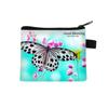 Nuevo Monedero de Alto Valor Serie Mariposa, Lindo Bolso de Almacenamiento con Cierre para Niñas, Monedero Literario para Audífonos