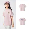 Balabala Ropa Infantil Camiseta de Manga Corta para Niñas Verano Ligera Secado Rápido Fresca Casual Versátil