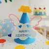 Sombreros de Cumpleaños para Niños, Gafas, Niñas, Niños, Decoraciones de Pastel para Fiesta de Bebé, Montaje de Escena, Lindos y Divertidos