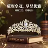 Venta Caliente Transfronteriza Corona de Novia para el Cabello con Diamantes de Cristal Corona de Cumpleaños Tiara Diadema para Actuación Infantil Accesorios para el Cabello