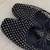 Zapatos Mary Jane de Malla con Pedrería de Nicho Coreanos para Mujer Verano 2025 Nuevos Zapatos Planos de Malla para Ballet