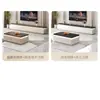 Nuevo Set de Mueble de TV y Mesa de Café de Lujo Ligero para Sala de Estar, de Pie, Adecuado para Hogares Pequeños Modernos Minimalistas