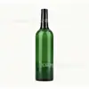 Botellas de vino de plástico de 750 ml en colores verde oscuro, azul y marrón, botellas de sellado líquido de PET, botellas dispensadoras y botellas para vino de frutas