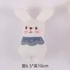 Lindo Broche de Estrella Luna Nubes Accesorios Conejo Rábano Muñeca Muñeca Colgante para Bolso Bufanda Ropa y Calcetines Accesorios DIY