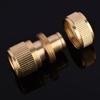 Suministros del Fabricante Codo de Cobre para Tubería de Agua de 4 Puntos Conector Rápido Especial Tipo Niple para Pistola de Agua Unión para Herramienta de Jardín