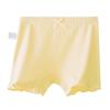 Calças e roupas íntimas de segurança para meninas, calças de segurança anti-corrida integradas de seda gelada para o verão, calças finas para bebês meninas, calças de segurança para crianças