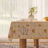 Estilo lindo impermeable y a prueba de aceite mantel sin lavado eva escritorio mesa de café a prueba de polvo fácil de limpiar y limpiar mantel de comedor anti-quemaduras para uso en dormitorio
