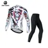 Jersey de Ciclismo Xintown Traje Longo Padrão Sombra Novo Traje Longo de Verão Traje de Corrida Traje Traje de Bicicleta Homens