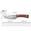 Cuchillo de Exterior Defensa Personal Cuchillo Pequeño Portátil Cuchillo Negro Pequeño de Nave Camping Cuchillo para Fruta Afilado M390 Cuchillo de Alta Dureza