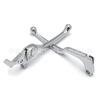 Faro Adecuado para Motocicleta Yamaha Fz07 2015-2017 Manija de Embrague Freno Claxon Ajustable de Múltiples Velocidades