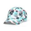 Novo comércio exterior impresso boné de beisebol transfronteiriço tie-dyed cap europeu e americano moda casual chapéu de guarda-sol atacado
