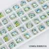 Taladro de uñas Dongzhou 8*6 broca octagonal larga de fondo puntiagudo explosiones de la red social taladro para decoración de uñas taladro de vidrio brillante venta al por mayor