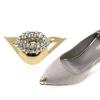 Tacones Altos para Mujer Punta Protectora Cubierta Anti-patada Punta Invisible Decorativa Bolsas de Zapatos de Cuero Accesorios Puntiagudos Cubierta Protectora Metálica para Zapatos