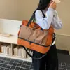 Nueva bolsa de viaje de gran capacidad para viajes cortos con separación de húmedo y seco, bolsa para deportes y fitness, bolsa de equipaje de mano para almacenamiento de viajes