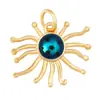 S70 Accesorios para Joyería DIY Espacio Sol Rayo Molino de Viento Luna Estrella Colgante Pequeño