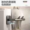 Estante para Zapatillas sin Taladro para Baño, Estante de Almacenamiento para Zapatos, Organizador de Pared para Inodoro, Estante de Drenaje