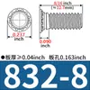 Tuercas Remachables Hechas en EE. UU. FH-256/440/632/832/0420/0518/0616-Tuercas Remachables