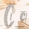 Pulsera de anillo de apertura giratoria nueva para mujer, moda de nicho, diseño único con diamantes, anillo para el dedo índice, anillo de moda estilo ins, estilo minimalista