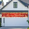 2026 Nuevo Modelo Tela de Fondo Banner de Navidad Decoraciones para Fiestas Festivas Decoración de Banner Escena Fabricante Suministro