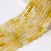 Piedra Natural Cuentas de Forma Irregular Productos Semi-Terminados Ágata Aventurina Ágata Roja Jade Amarillo Viejo Cuentas de Calabaza Cuentas de Ábaco Cuentas Espaciadoras para Pulseras DIY