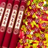 Fogos de Artifício para Decoração de Inauguração de Casa, Tubo de Fogos de Artifício com Fita, Tubo Spray de Mão, Decoração de Casa Nova, Suprimentos para Cerimônia de Mudança