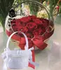 Suministro de Amazon Encaje de bordado estilo occidental Pedrería Boda Dama de honor Cesta de flores para niña de las flores Suministros directos para bodas