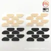 Parche para gafas con hendidura para el soporte de ojos, almohadilla sin maquillaje y sin dolor, borla de esponja, almohadilla nasal para aumentar la altura del puente nasal