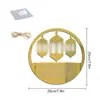 Jm873-882 Penduricalhos de Parede Árabes do Oriente Médio Transfronteiriços em Acrílico, Decorações de Parede Étnicas para Feriados em Casa