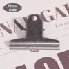 Pinza Grande Vintage con Forma de Montaña para Documentos, Cuaderno, Uso de Oficina, Archivos de Estudiante y Exámenes