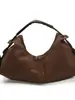 Bolsa Transversal Versátil Japonesa e Coreana Transfronteiriça Nova Casual Simples Bolsa de Ombro Tote Grande Capacidade Bolsa Dumpling para o Dia a Dia