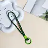 Lanyards Tejidos Coloridos para Teléfono Móvil, Llaveros Estilo Étnico, Accesorios de Joyería Bohemia Estilo Pareja Al Por Mayor
