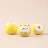 Gato de la Suerte de Cerámica de Colores con Cuentas DIY Hecho a Mano Lindo Accesorios de Gato de Cerámica Agujero Vertical Pulsera Cuentas Sueltas Materiales Colgante