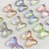 Acrílico Colorido Transparente com Revestimento UV Laço Grosso Material para Pulseira DIY Acessórios para Laço de Cabelo Brincos