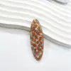 Nuevos accesorios para el cabello de estilo coreano con bloques de color y lunares retro, coloridas joyas y accesorios DIY de estilo coreano con forma ovalada dulce al por mayor