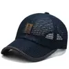 Sombrero de Sol de Verano para Hombre Sombrero de Sol para Exteriores Gorra de Béisbol Versátil Sombrero de Malla de Verano Sombrero de Pico Transpirable