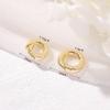 Zhongxing 14k color oro real retenedor de color hebilla pulsera collar hebilla langosta hebilla de conexión hebilla de resorte universal accesorios de joyería DIY