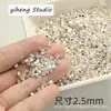 [Plata Rota] Joker Alto Plata Rota Varios Dos Cuentas Gruesas de Plata DIY Pulsera de Cuentas Pulsera de Cuentas Accesorios para Collares Joyería