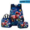 Juego 3D nuevo ROBLOX blox fruits mochila escolar lonchera estuche para lápices juego de tres piezas