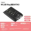 Tarjeta de Expansión PCIe a NVMe Diewu Tarjeta Adaptadora M2 Tarjeta Adaptadora de Alta Velocidad m Key Tarjeta de Conversión Ssd Ngff