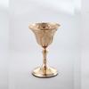 Vaso de flores de ferro dourado mais vendido no exterior, arranjo de flores de metal em estilo europeu, simulação de flores, decoração de casamento, ornamentos de vaso