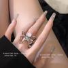 Anel Spider Dark Punk em Nicho Design Advanced Sense Moonstone Metal Vento Frio Abertura Ajustável