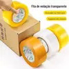 Fita de Vedação, Fita Transparente, Rolo Grande de Alta Adesão, para Entrega Expressa, Envio de E-Commerce, Fita Larga, Caixa Fechada Atacado, Embalagem de Uso Comum