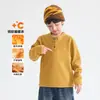 Categoría Ropa Infantil Hai Ma 2026 Invierno Engrosado Nuevo Estilo Ropa de Invierno Camiseta de Manga Larga para Niños Sudadera Gruesa de Capa Base