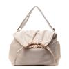 Verão Novo Simples Bolsa Transversal de Grande Capacidade 2025 Nova Bolsa de Lona Cordão Dobrável Trendy Cool Bolsa Dumpling