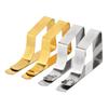Fabricantes en stock clip de mantel de acero inoxidable clip de mantel trapezoidal de acero inoxidable clip de mantel integrado clip de faldón de mesa