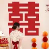 Pegatinas especiales de feliz boda autoadhesivas para escaleras, gabinetes pequeños, pegatinas felices, decoración creativa para puerta de mueble de dote de boda