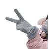 Guantes de Cachemira de Invierno Engrosados Cálidos a Prueba de Viento Guantes Táctiles Estilo Coreano con Forro Polar Casual Ciclismo Guantes Cálidos de Algodón para Mujer